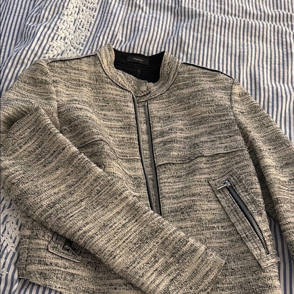 Theory Textured Zip Jacket